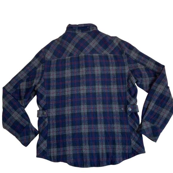 Gentleman Farmer Mens Sz L Wool Blend Plaid Shacket Jacket Preppy Classic Fall - Picture 6 of 16